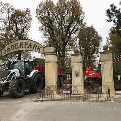 Platz schaffen für das neue Haus.